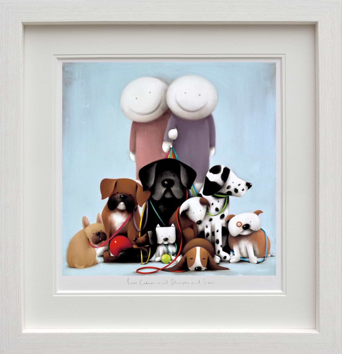 Love Comes in All Shapes and Sizes (Framed)