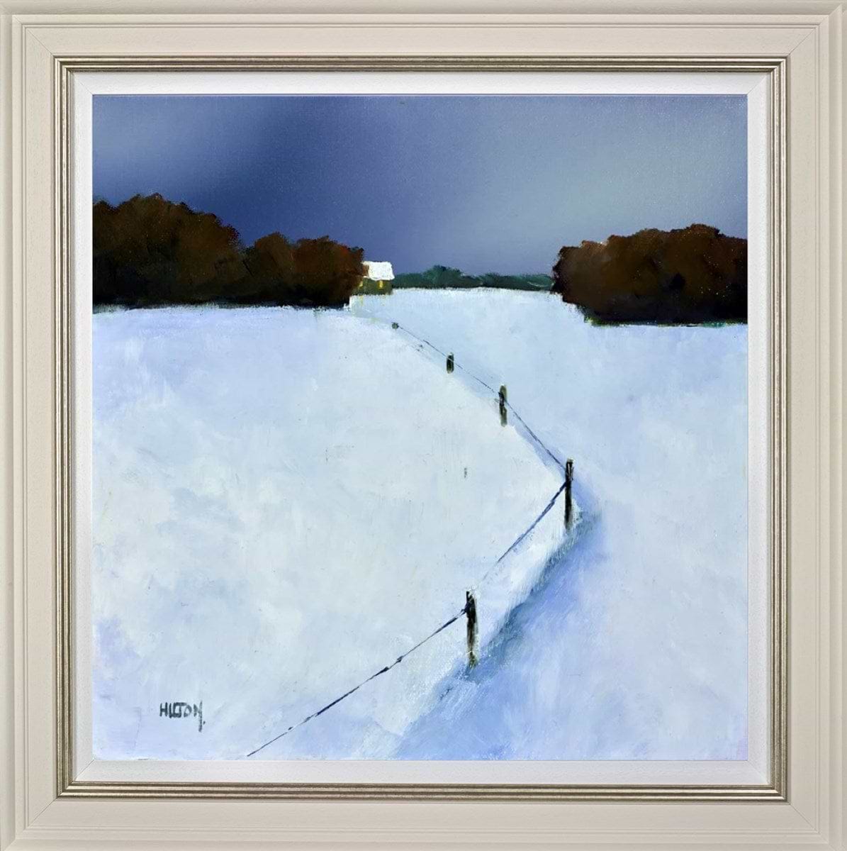 Snow Bound Cottage (Framed)