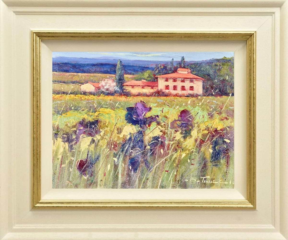 Vista Floreale VI (Framed)