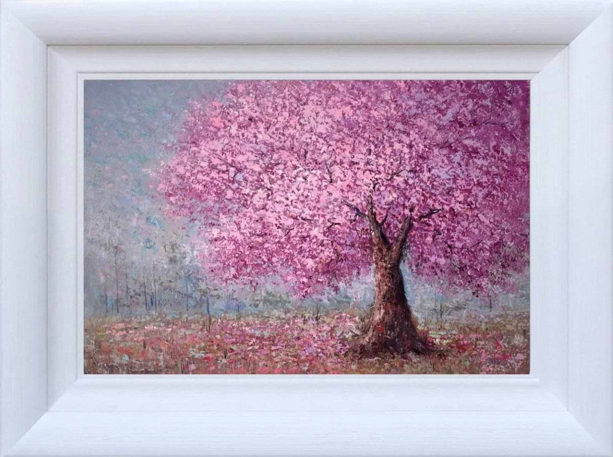 A Purple Tree (Framed)