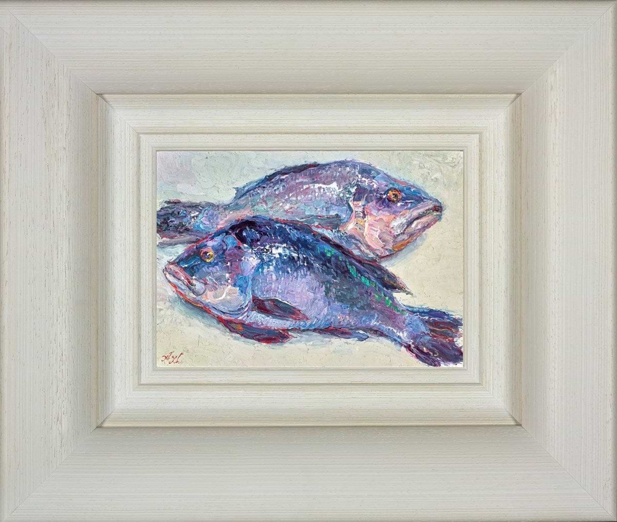 Black Seabass (Framed)