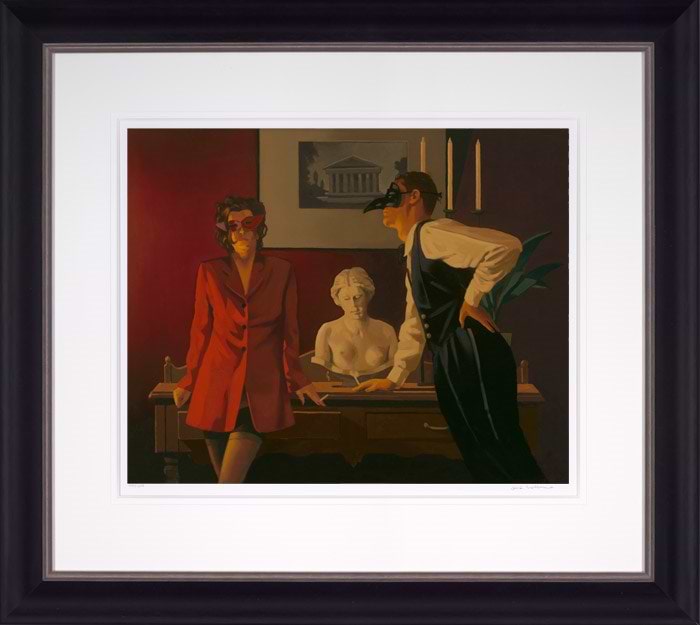 The Sparrow and the Hawk (Framed)