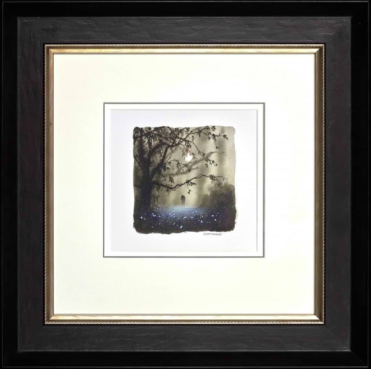 Bluebells (Study) (Framed)