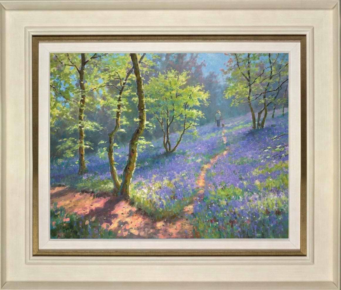 Bluebells (Framed)