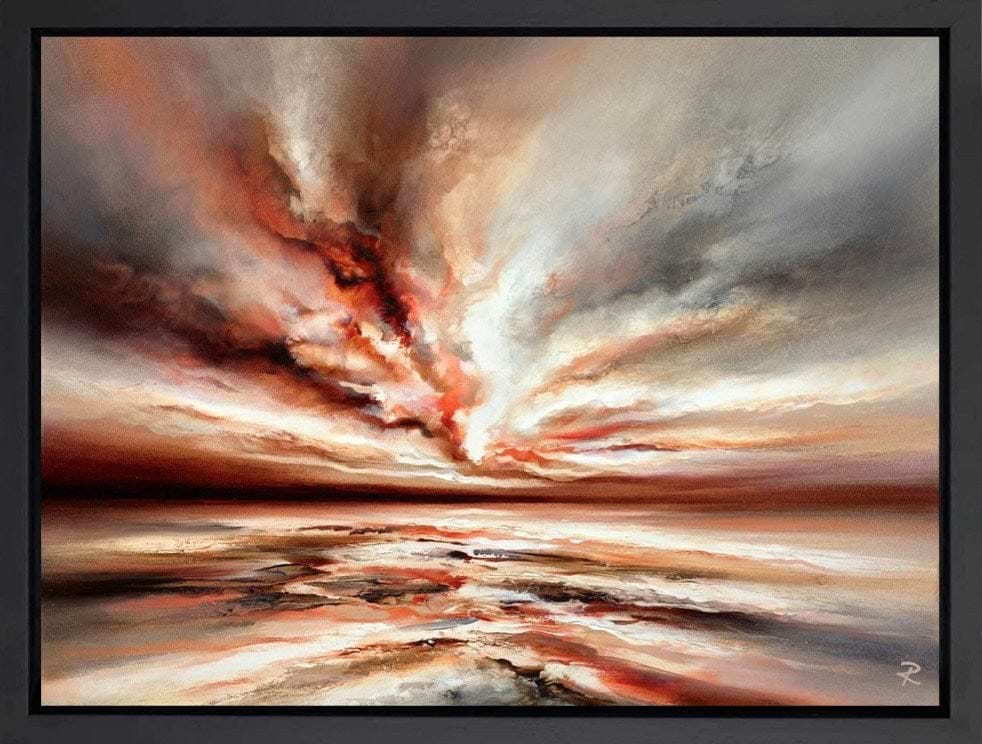 Glowing Coast II (Framed)