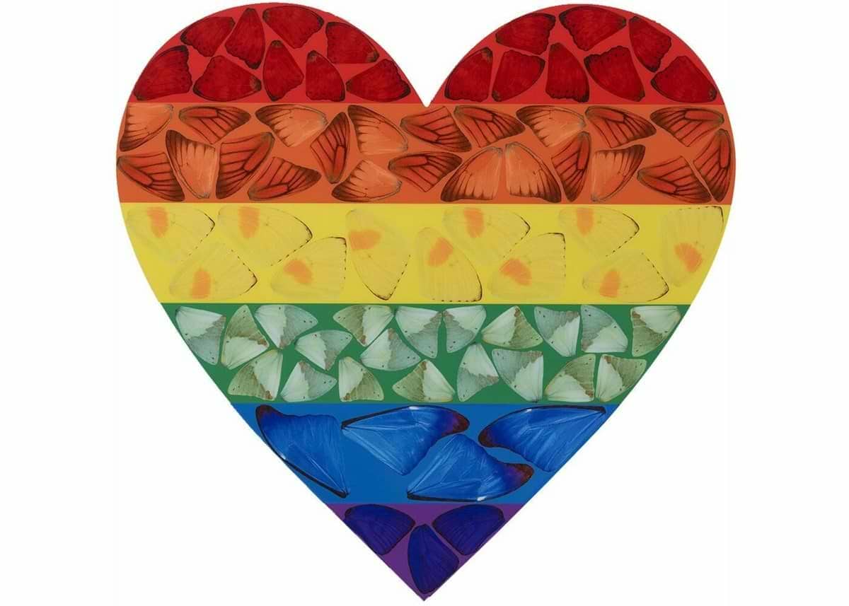 Butterfly Heart (large) 1237/1698