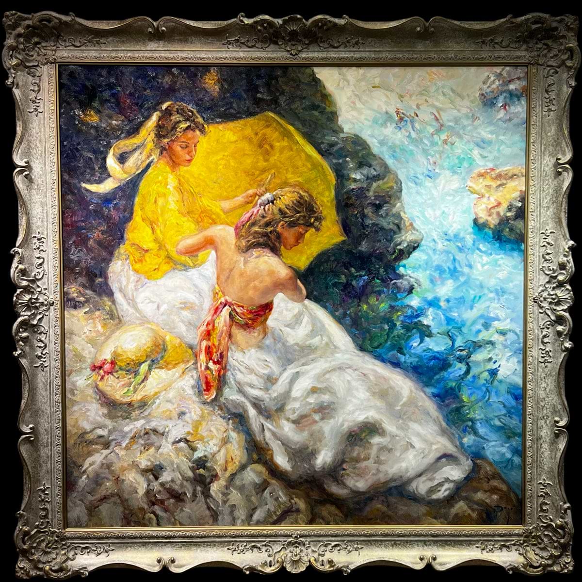 En las Rocas (Framed)