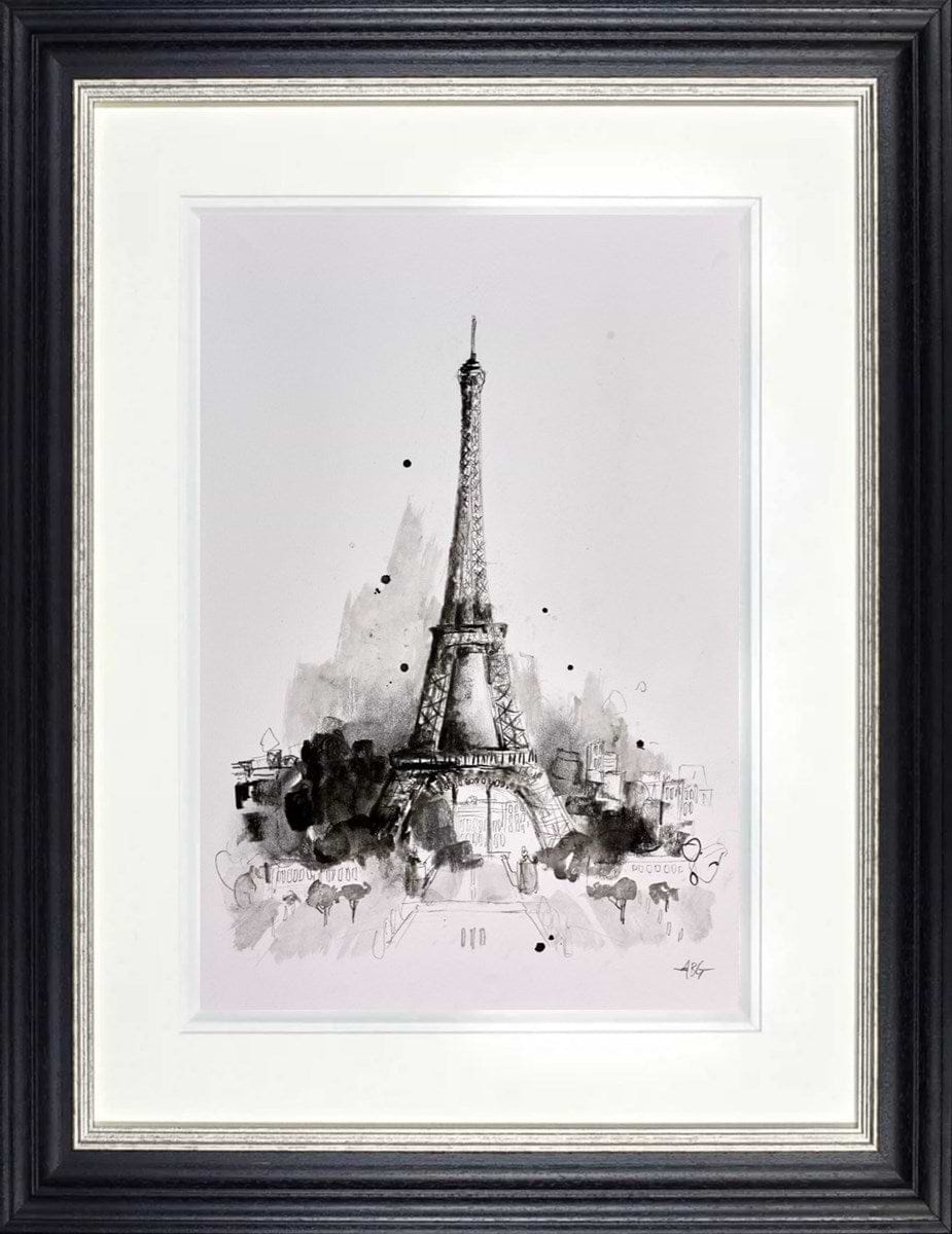 Eiffel Tower (Sketch) (Framed)