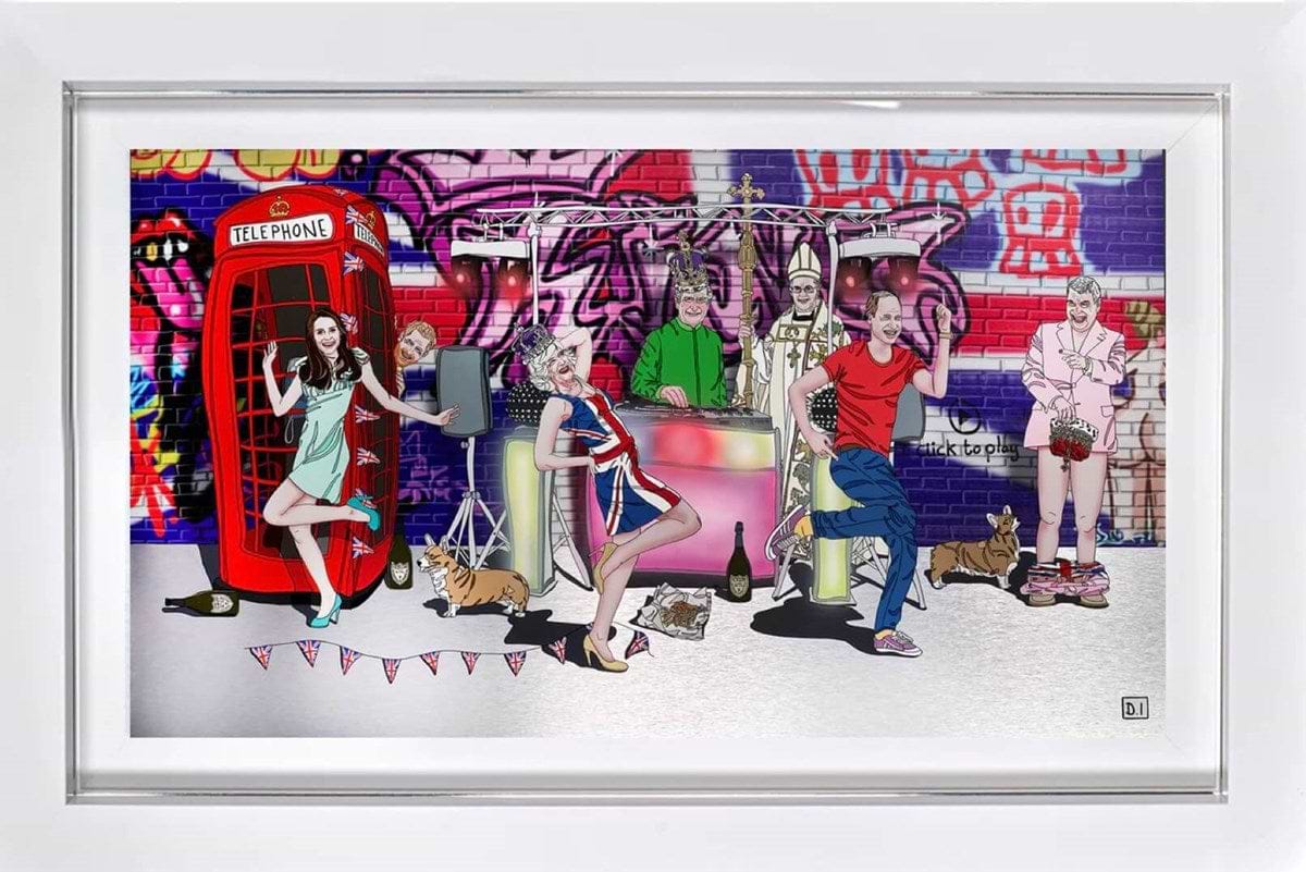 Coronation Street Party (Framed)