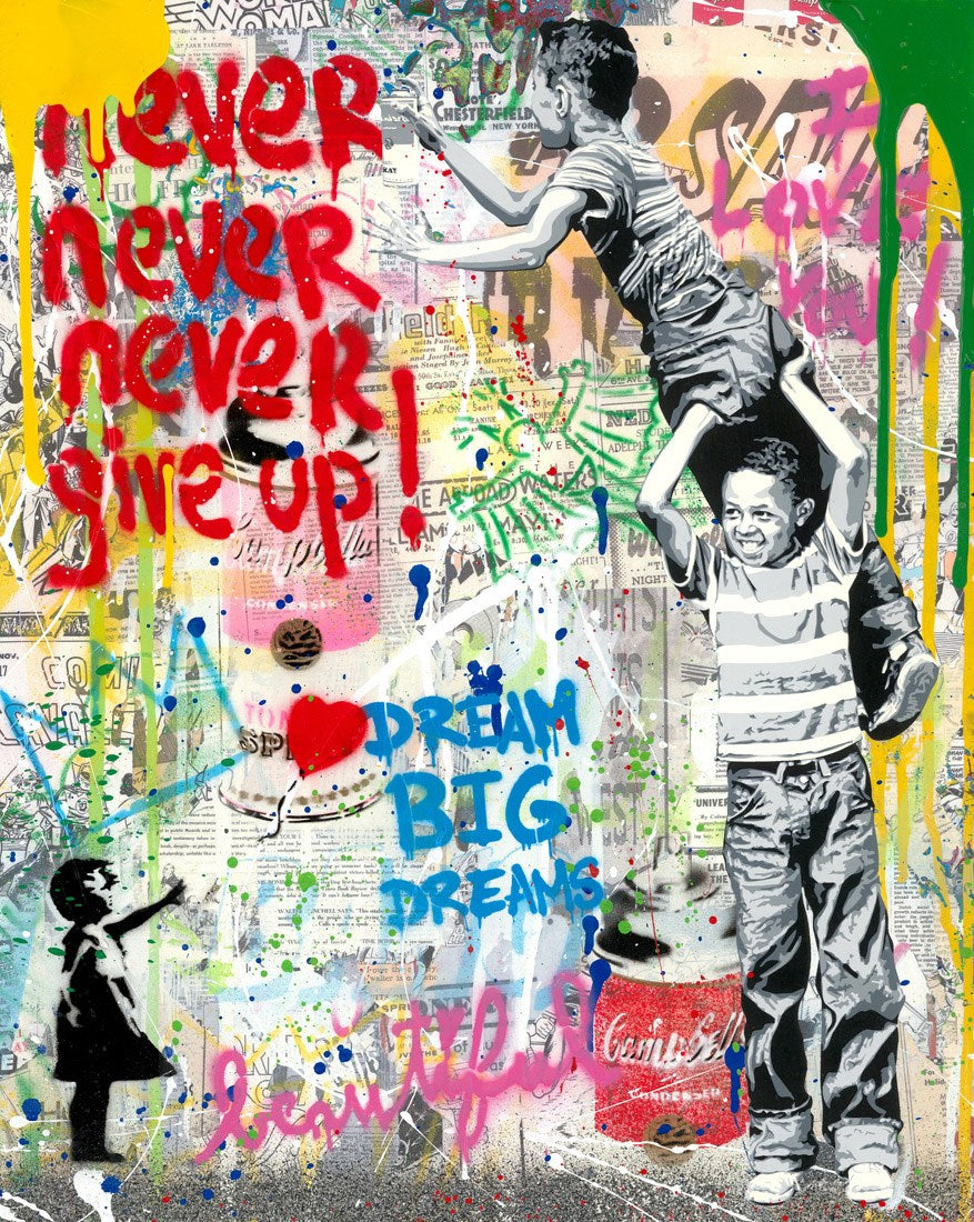Never, Never Give Up!