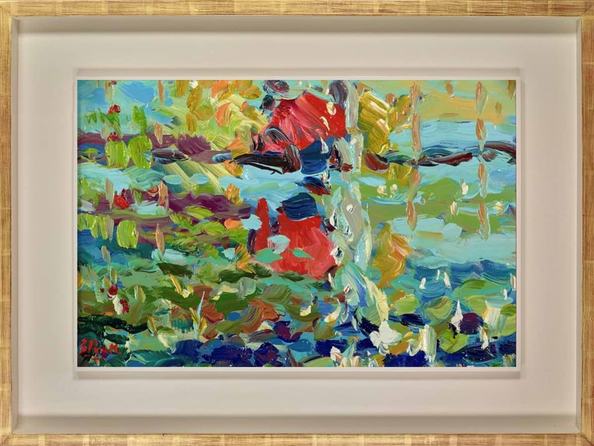 Nymphia Study in Oil No5 (Framed)