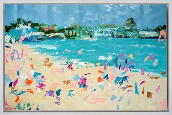 Beach Pavillion (Framed)
