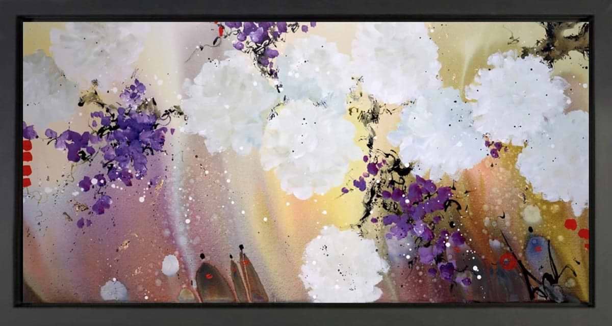 Through The Filtering Light (Framed)