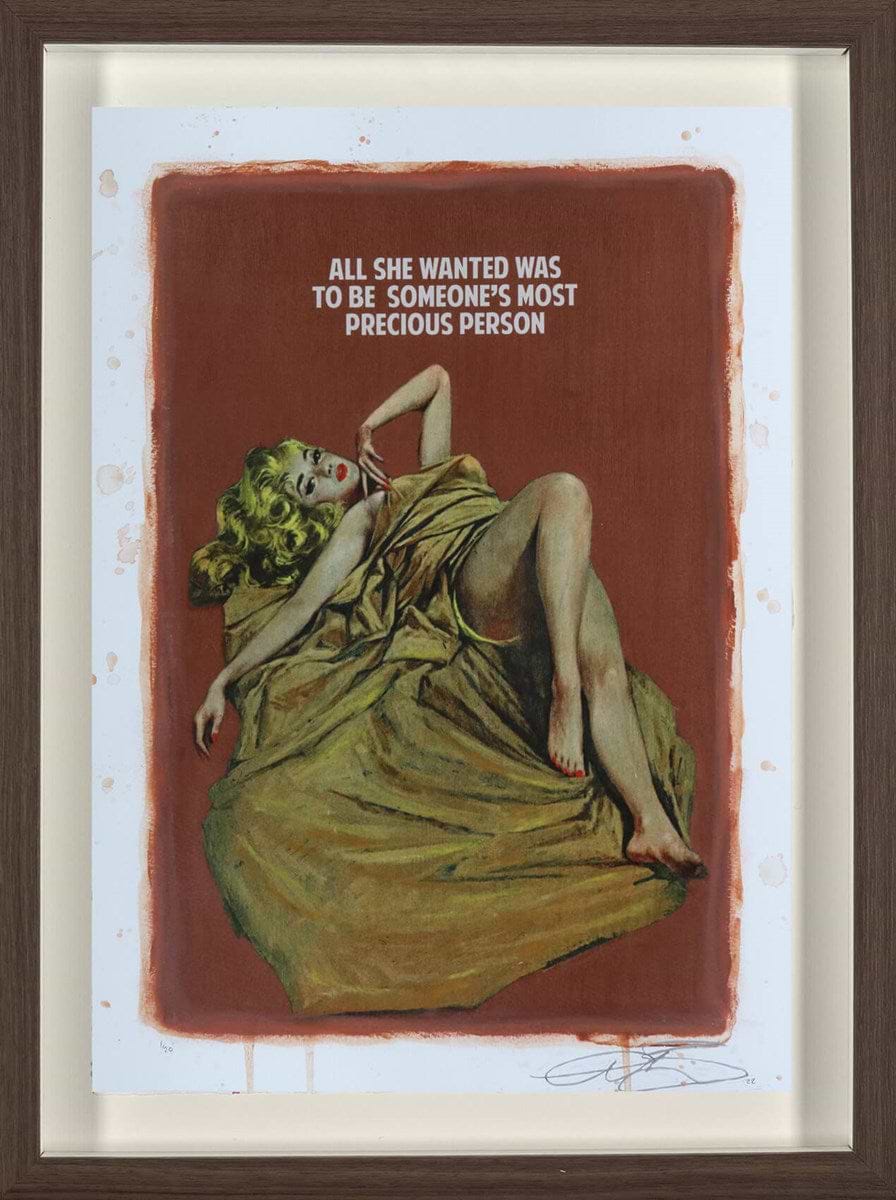 Precious Person (Orange) (Framed)