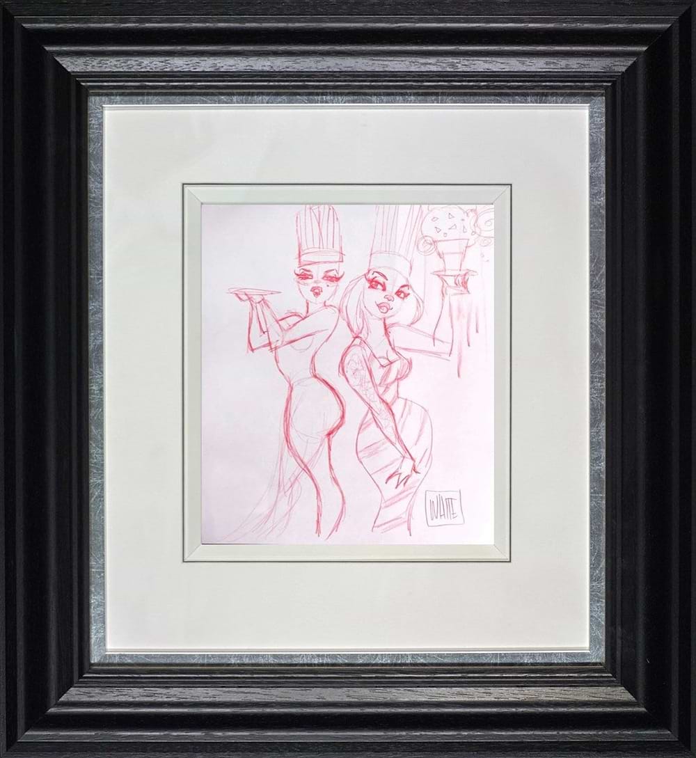 Sweet Dreams Study (Framed)