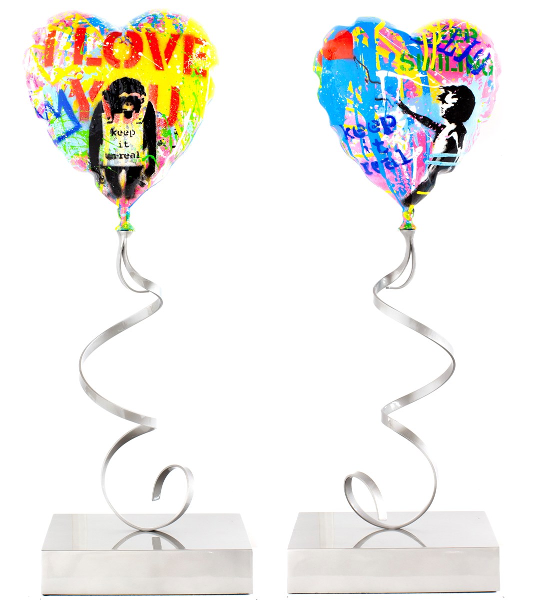 Flying Balloon Heart
