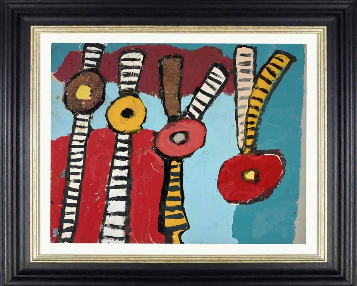 Flowers for the Cool Air (Framed)