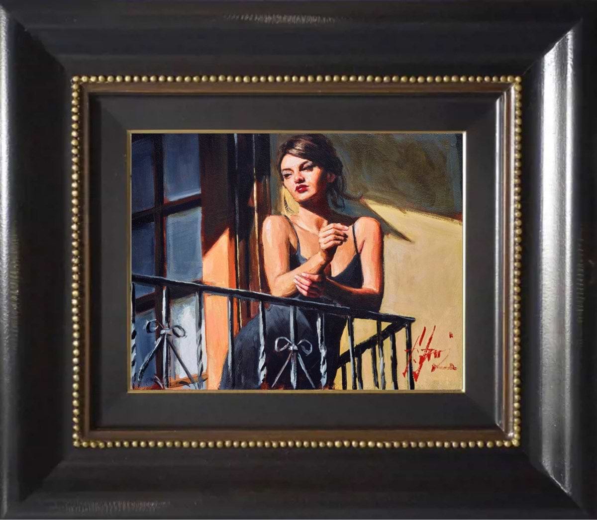 Saba on the balcony II (Framed)
