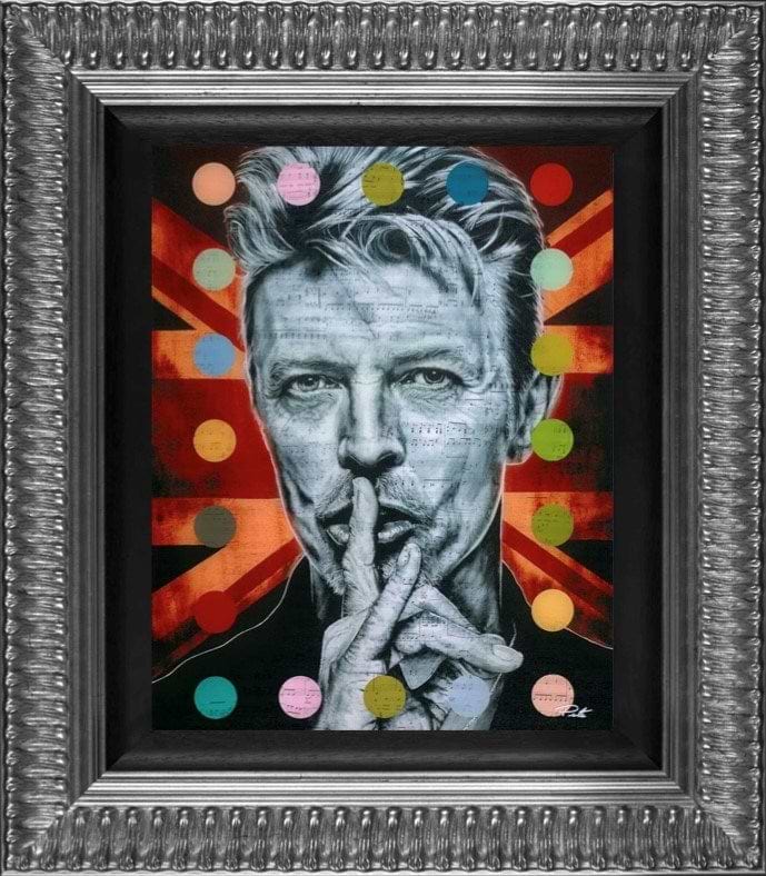 Bowie Union Jack II (Framed)