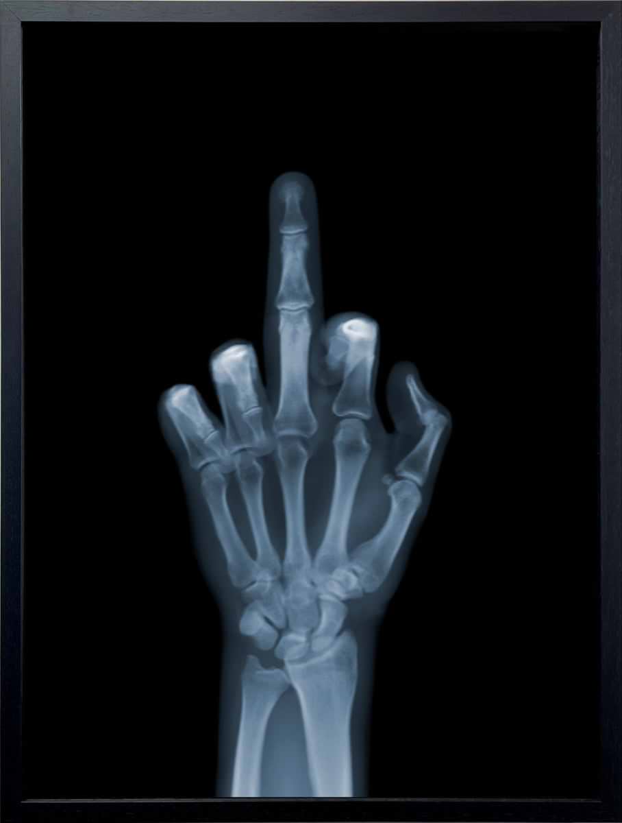 The Finger (Framed)