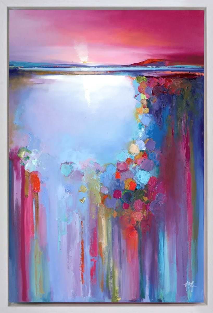 Colourful Scene (Framed)