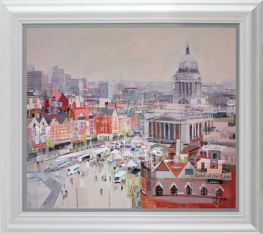 Market Sq View (Framed)