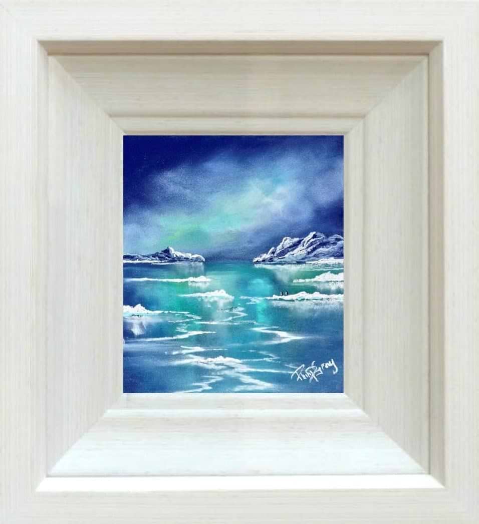 Family of Penguins (Framed)