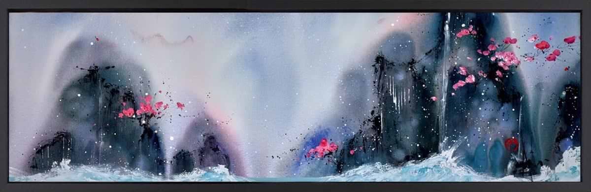 Ships in the Mist (Framed)