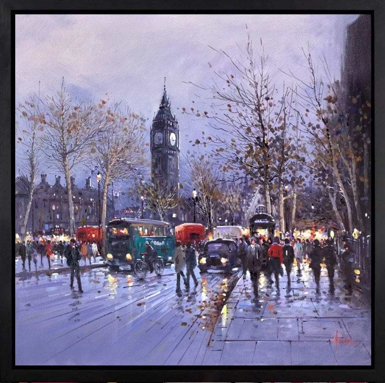 Glimpse of London (Framed)