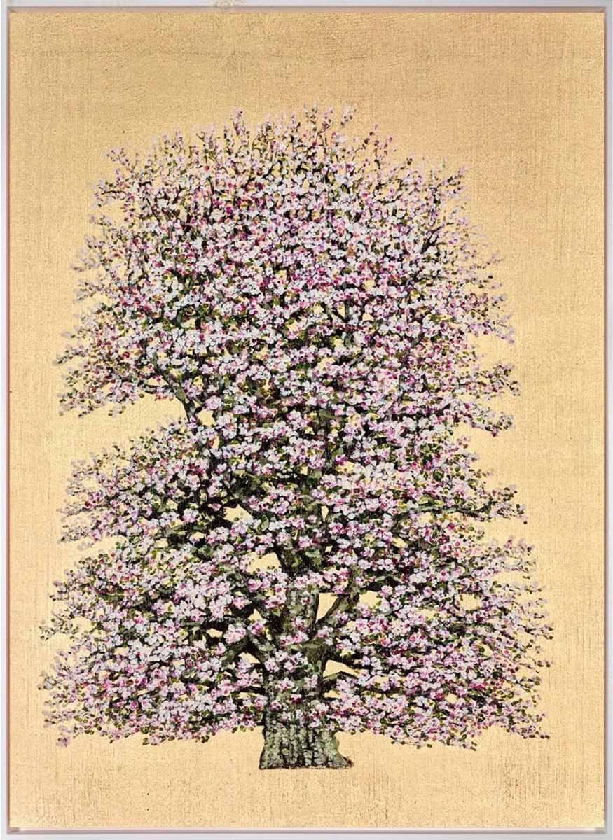 Penelope Flowering Damson Blossom (Framed)