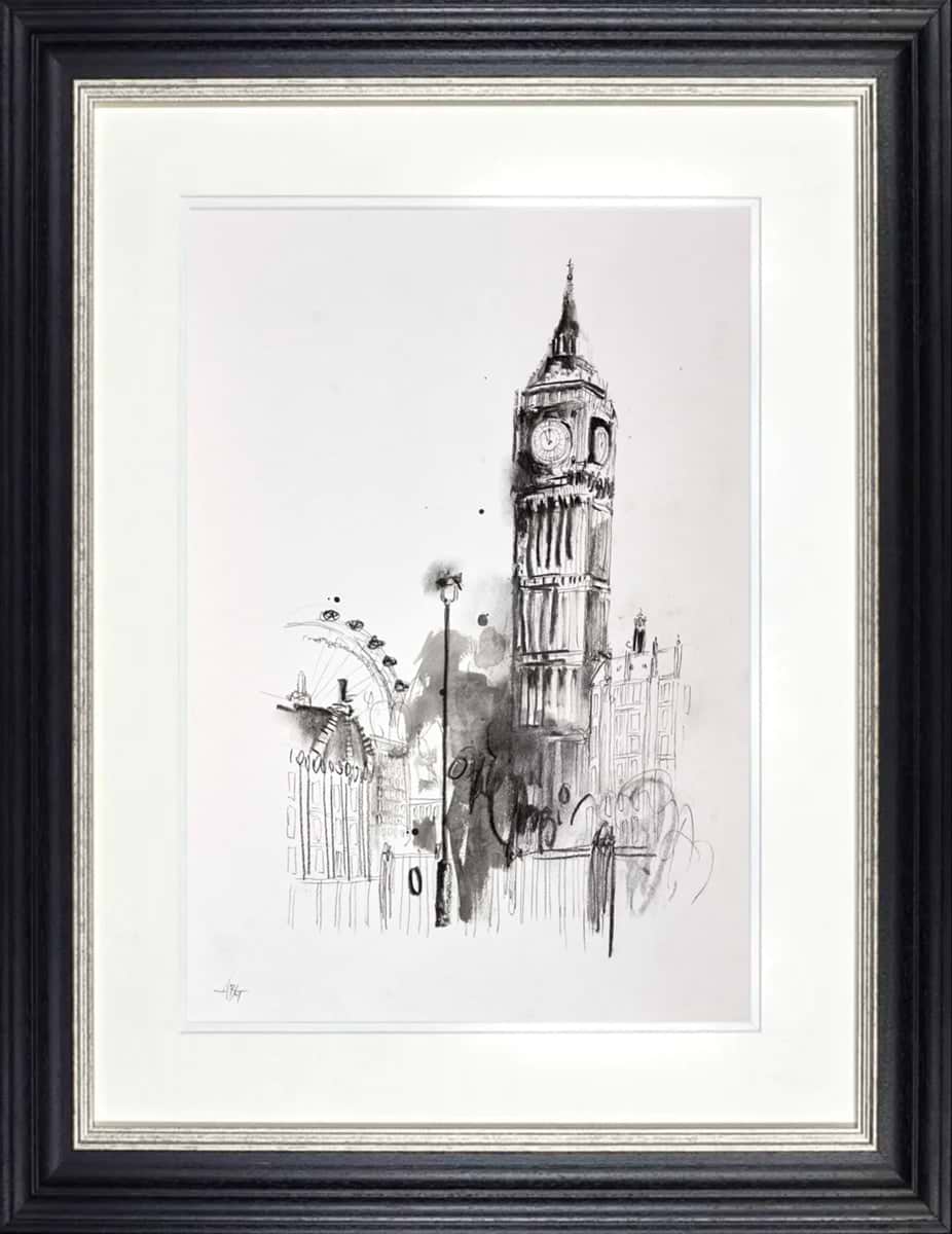Sights of London (Sketch) (Framed)