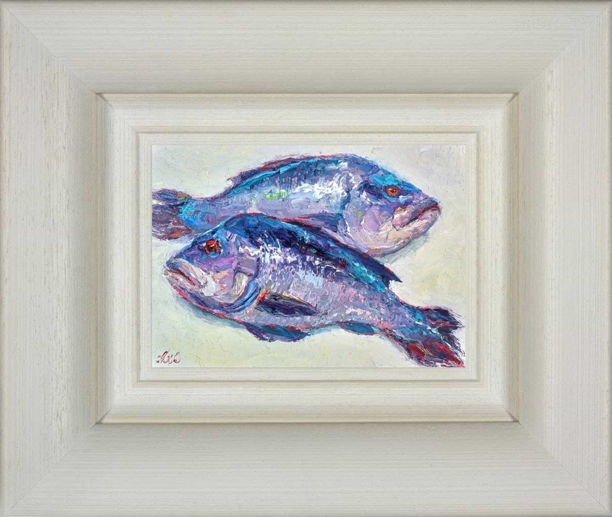 Black Seabass V (Framed)