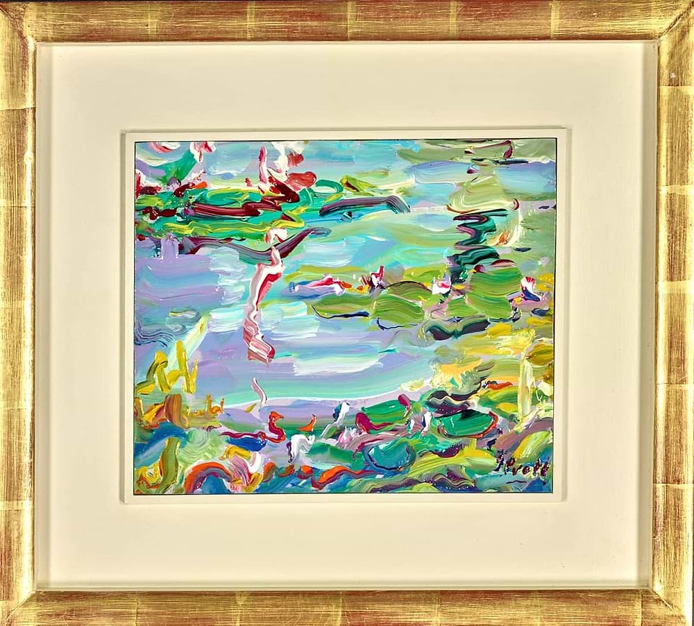 Foxhill Waterlilies Cotswolds (Framed)