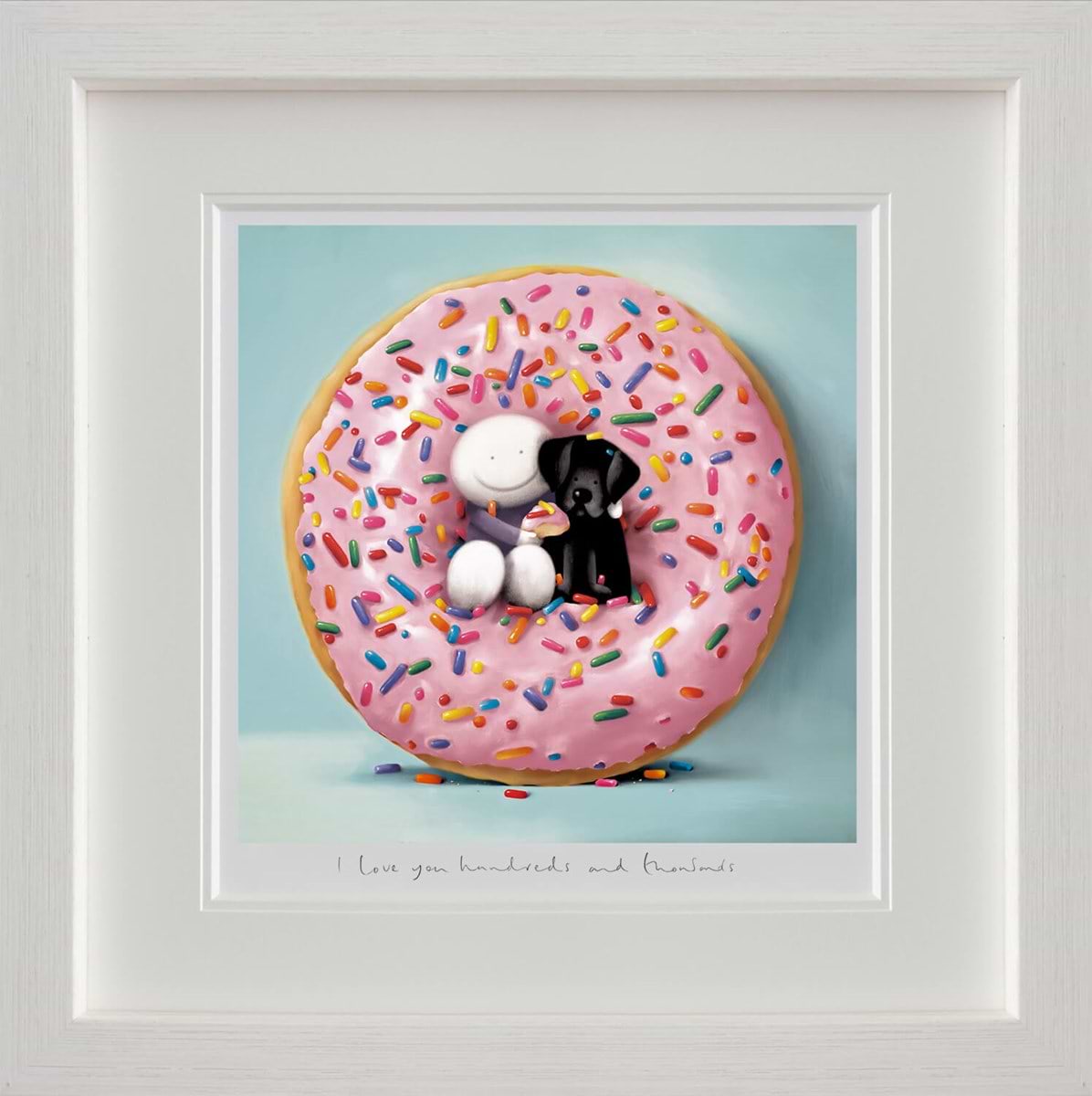 I Love You Hundreds and Thousands (Framed)