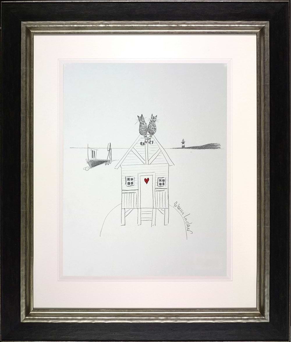 Admiring The View (Sketch) (Framed)