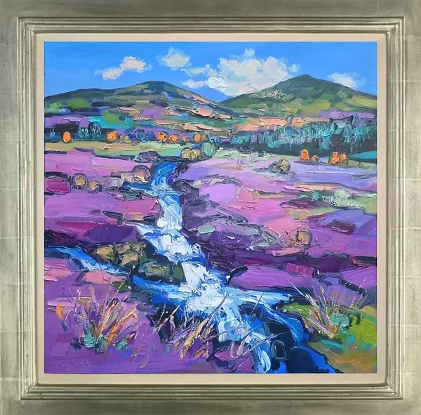 Winter Burn, Argyll (Framed)