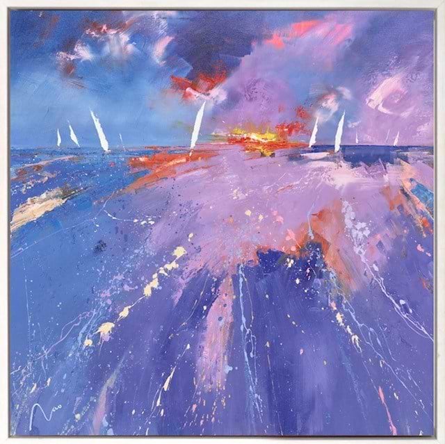Spray of the Waves (Framed)