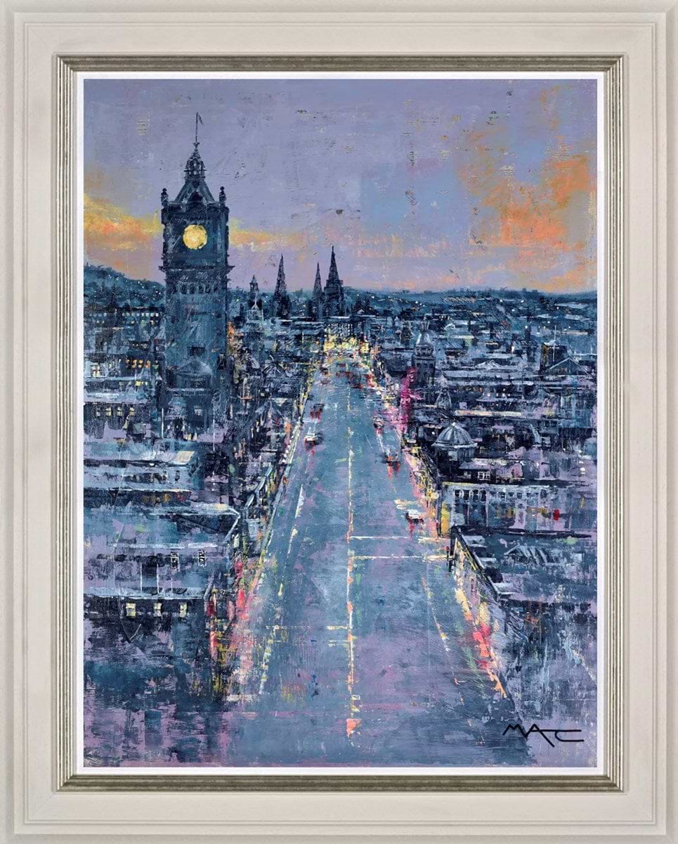 Good Evening Edinburgh (Framed)