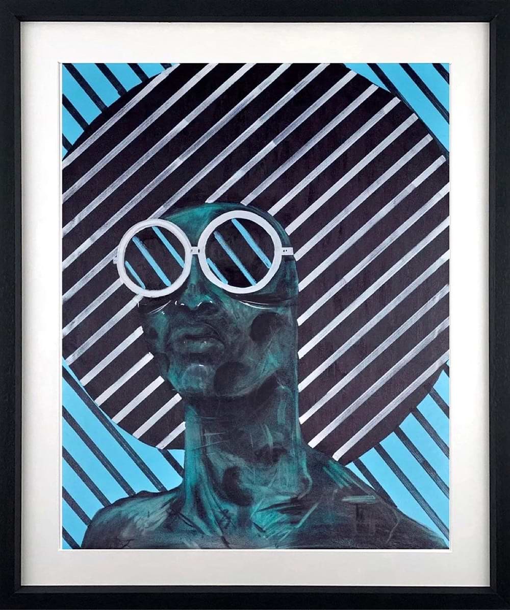 When they zig, you zag and also zig (Framed)