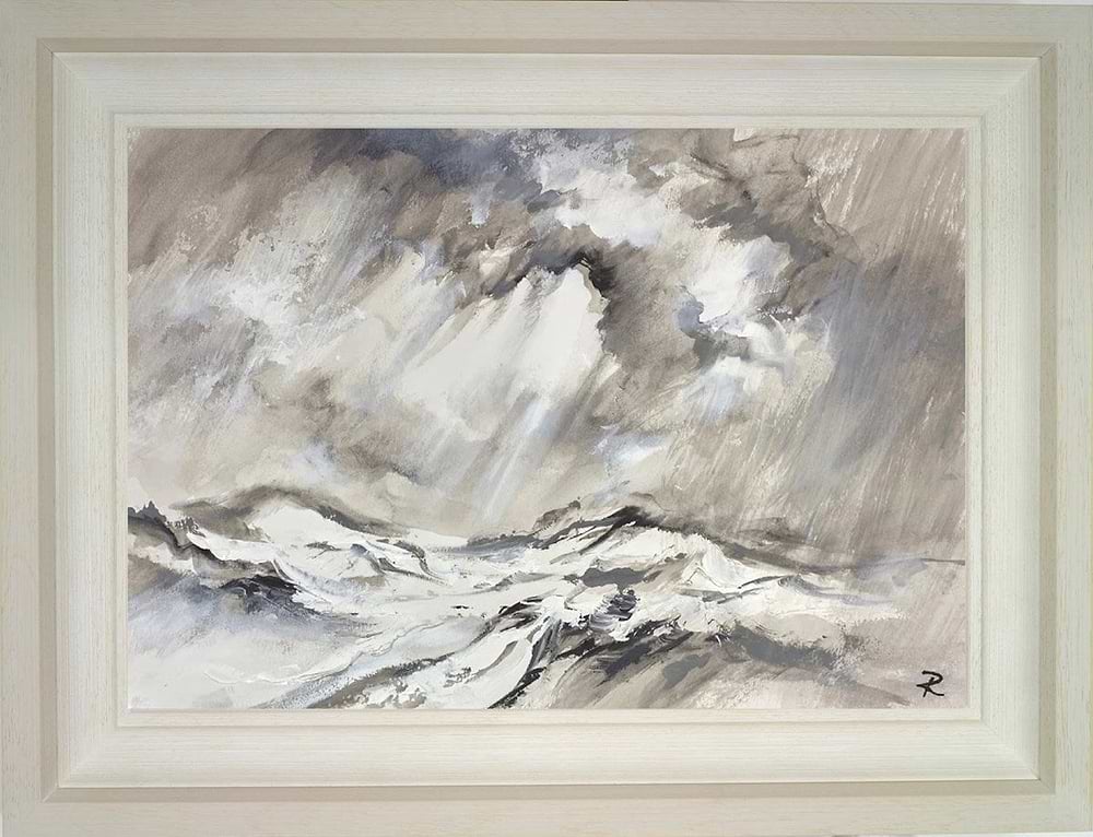 Storm Waters (Study) (Framed)