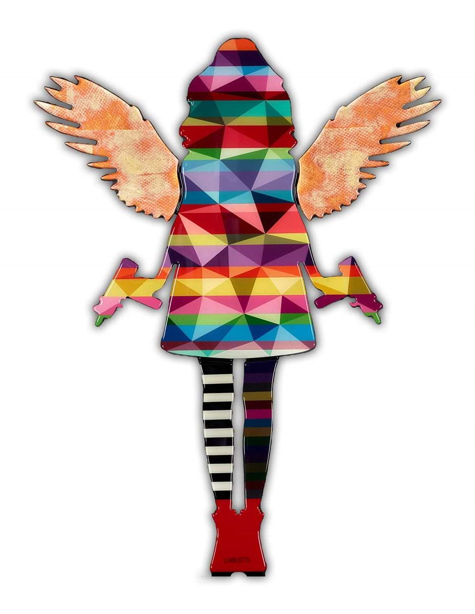Angel Cake - Geo Stripe (Framed)
