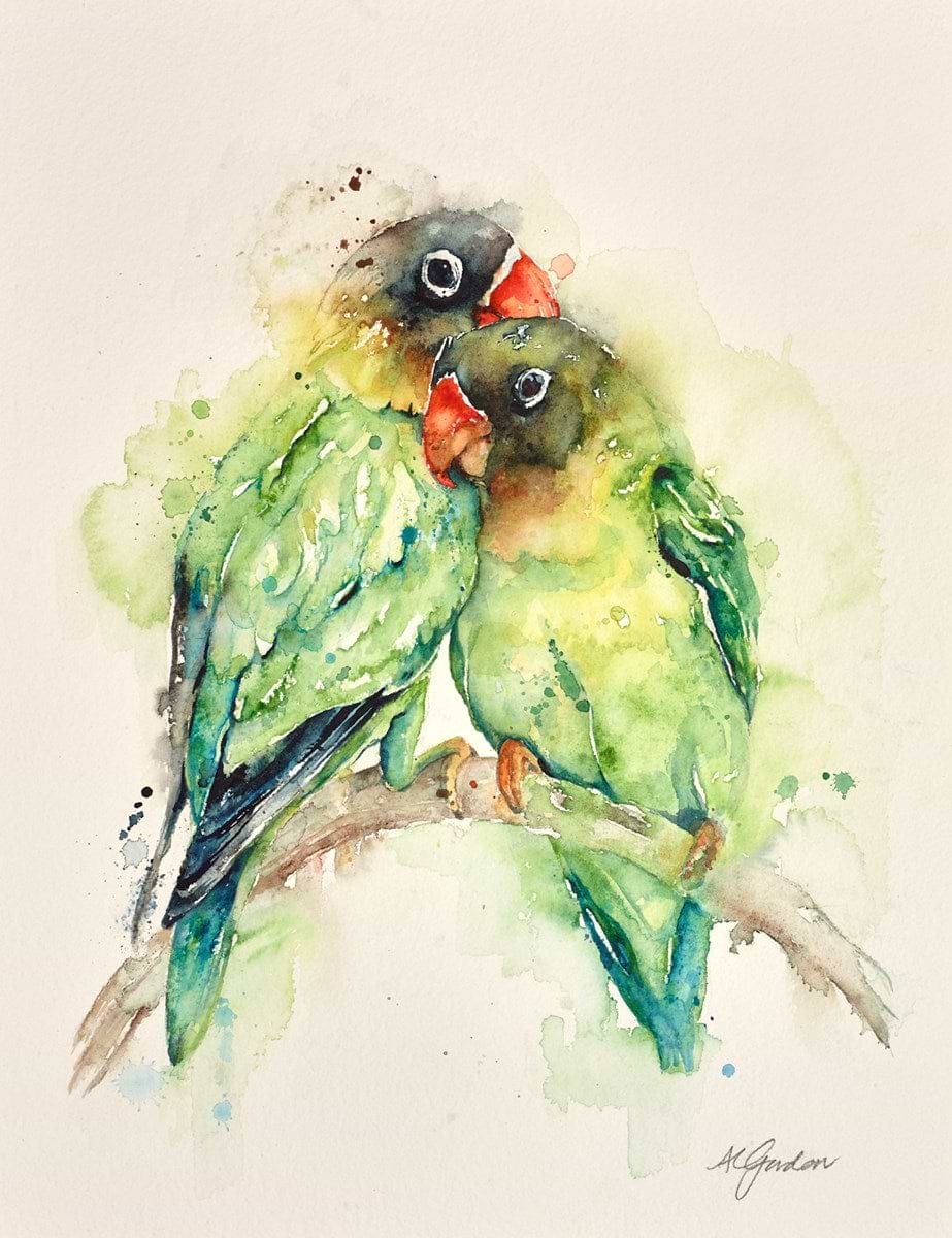 Masked Lovers- Love Birds