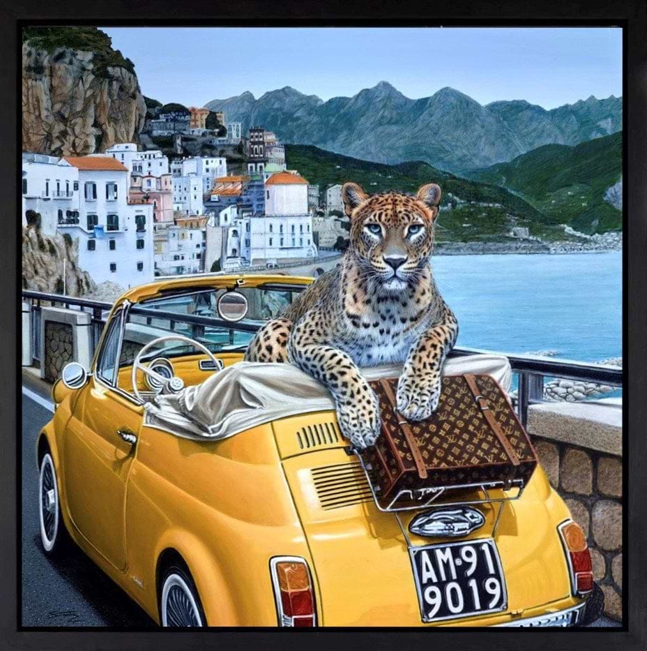 Amalfi Roadtrip (Framed)