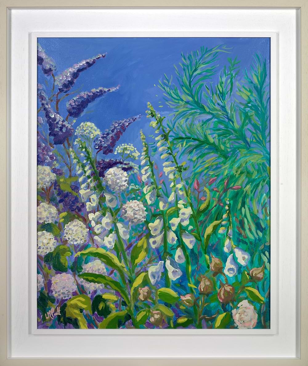 May Foxgloves and Lilac