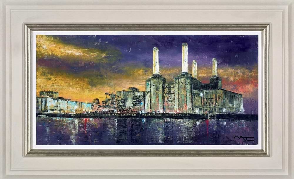Try Sweeping These Four, London (Framed)