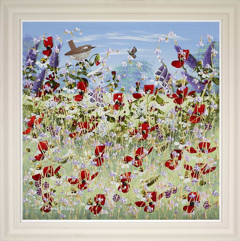 Early Morning Bloom II (Framed)