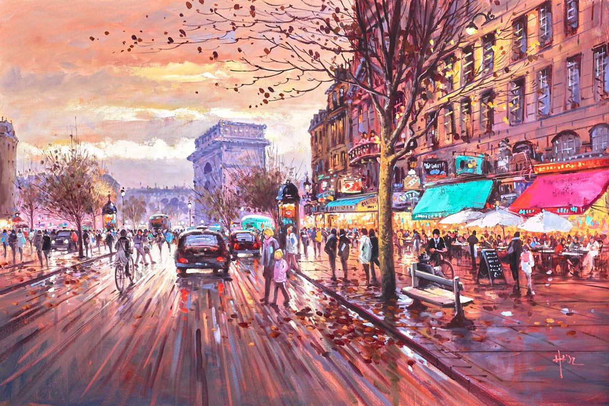 Paris at Dusk
