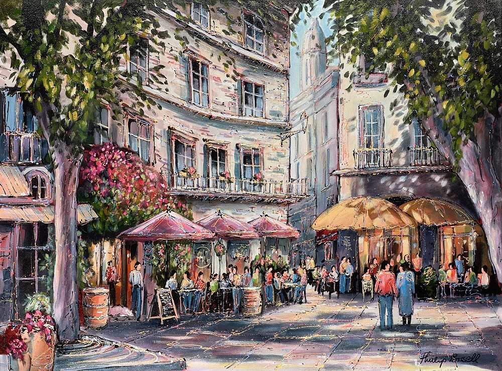 Cafe Walk, Paris