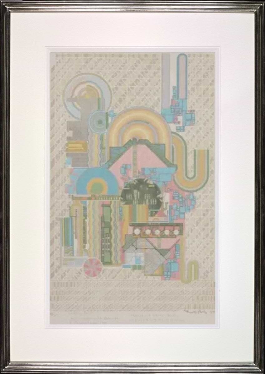 Largo to Presto, 1974 (Framed)