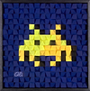 Space Invader (yellow)